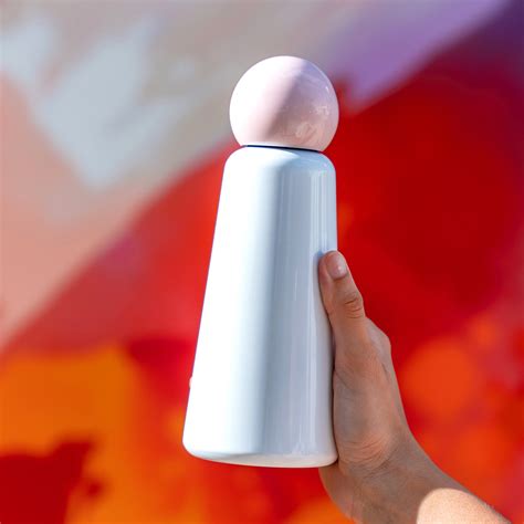Skittle Bottle Original 500ml - White and Pink – The Wynwood Walls Shop