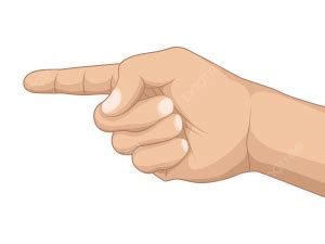 point finger png