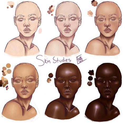 how to make human skin color paint