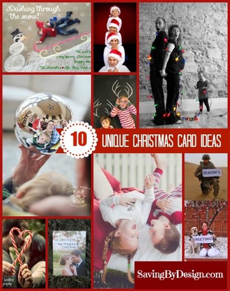 10 Creative Christmas Card Ideas | Saving by Design