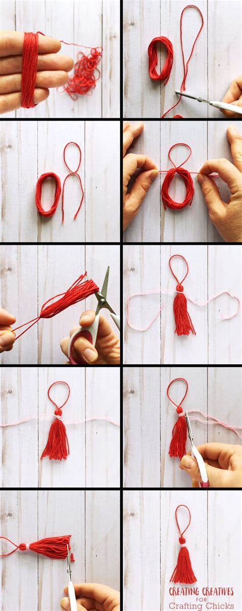DIY Tassel Bookmark - The Crafting Chicks