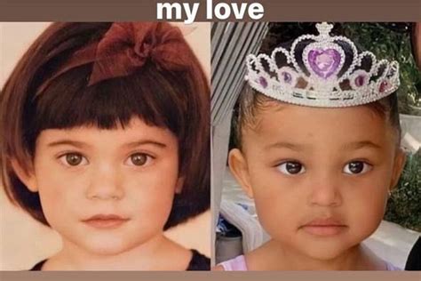Кайли Дженнер сравнила себя и 4-летнюю дочь на детских фото - Газета.Ru ...