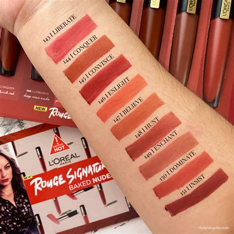 L’Oreal Paris Rouge Signature Baked Nudes Swatches and Review — Wild ...