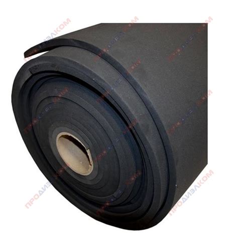 Вспененная резина EPDM 5 х 1000 х 1000 мм (черный)