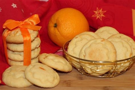Апельсиновое печенье