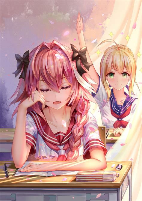 Fate/Apocrypha, Astolfo (Fate/Apocrypha), simple background, anime ...