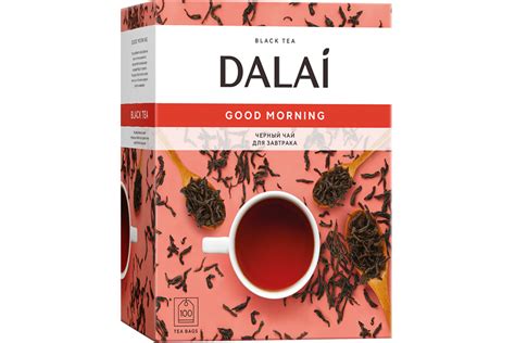 Купить чай черный Dalai Good Morning 100 пак. онлайн в Минске
