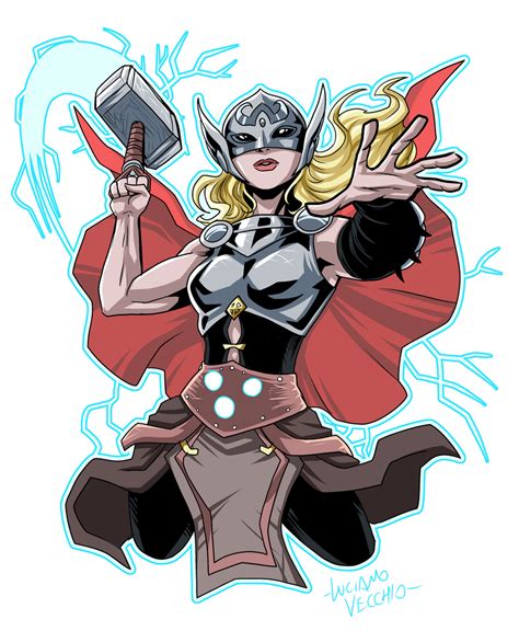 Mighty Thor by LucianoVecchio on DeviantArt