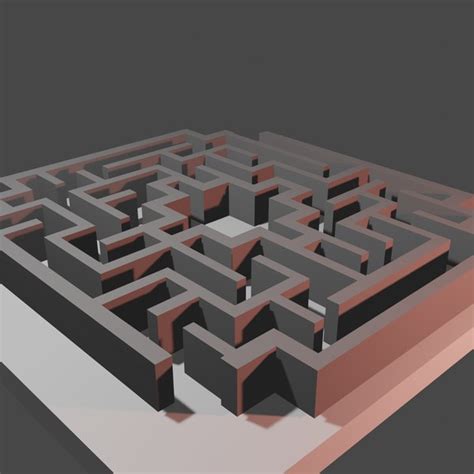 3D модель 3D лабиринт - MAZE 2 - TurboSquid 2304966