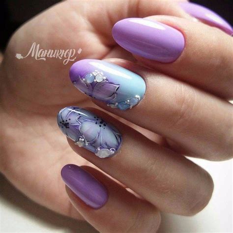Маникюр | Nails | Ногти, Миндальные акриловые ногти, Образцы ...