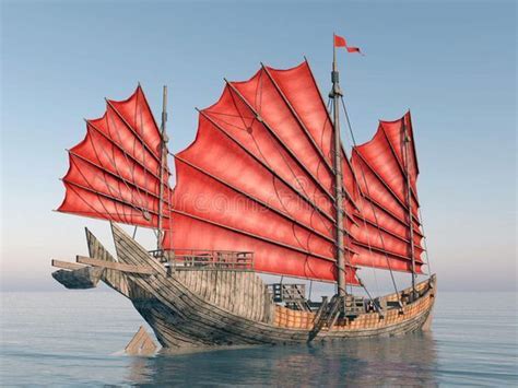 Chinese Junk Boat Stock Photos: Traditional Sailing Ships | Junk ship ...