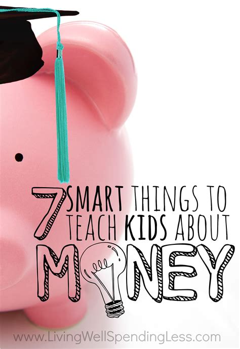7 smart things to teach kids about money money lessons for kids – Artofit