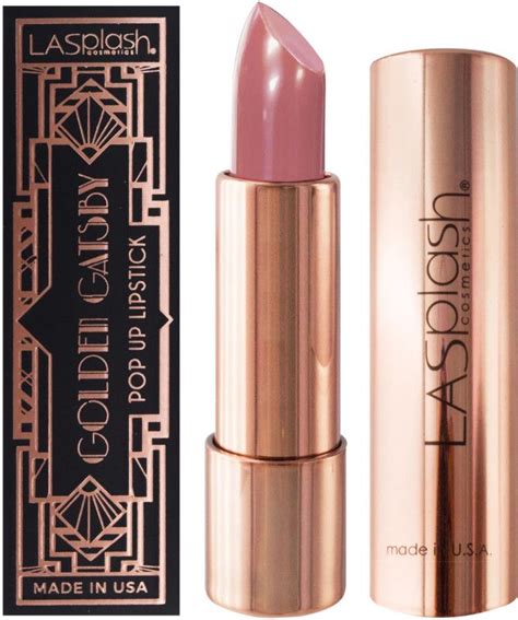 Губная помада LASplash Cosmetics Golden Gatsby Pop Up Lipstick | отзывы