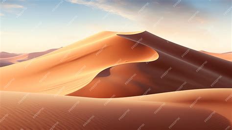 Premium Photo | Arabian sunset in the desert
