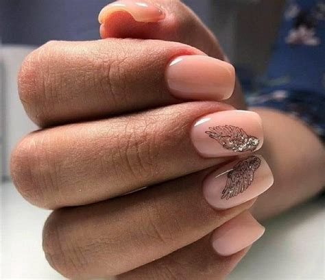 Нюдовый Дизайн На Короткие Ногти 2020 — Richnail.ru