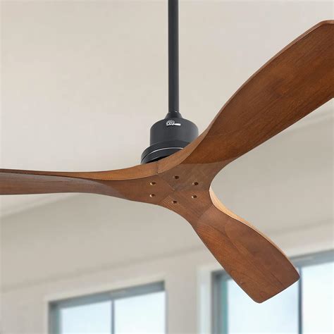 Buy Sofucor 52 Inch Wood Ceiling Fans without Lights 3 Wood Reversible