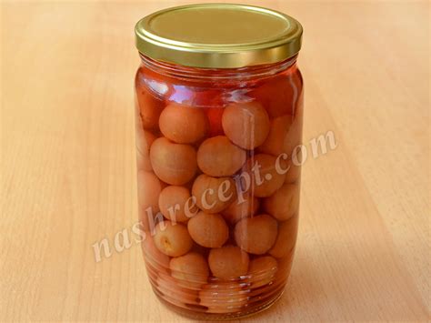 Черешня консервированная. Кулинарный рецепт с фото | Наш Рецепт ...