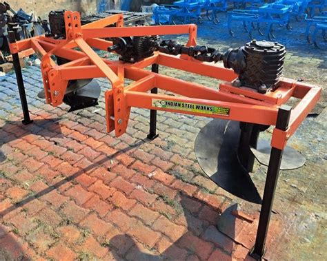 mild steel  hp double dig pit digging machine  agriculture
