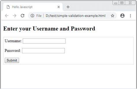 javascript form validation oplanningorg