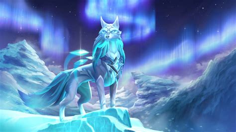 Crystal Maiden DotA 2 4K Ultra HD Wallpaper - Stunning Ice Spirit Scene