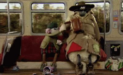 Shaunthesheep Train GIF - Shaunthesheep Shaun Train - Discover & Share GIFs