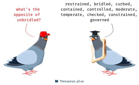 Unbridled Synonyms and Unbridled Antonyms. Similar and opposite words ...