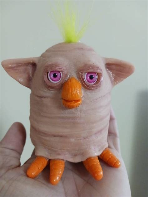 Forbidden Furb Hairless Furby Sculpture - Etsy Hong Kong