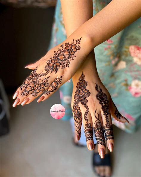 Floral Mehndi Designs (10) - StylesGap.com
