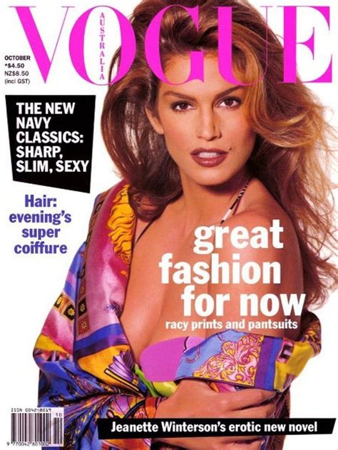 Cindy Crawford Throughout the Years in Vogue | Cindy crawford, Vogue
