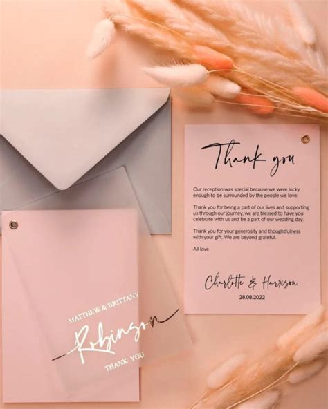 6 Wedding Thank You Card Etiquette: How To Express Gratitude