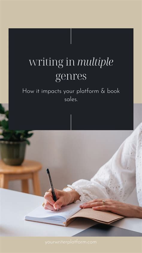 writing  multiple genres   impacts  platform  book sales
