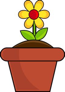 Clip Art Flower Pot - ClipArt Best