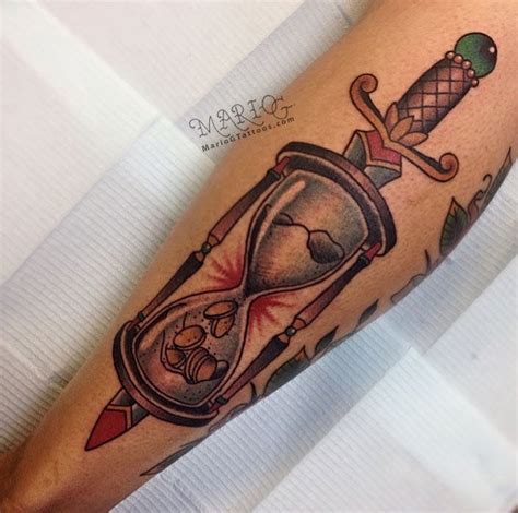 mariogtattoos:dagger-sands-of-time-traditional