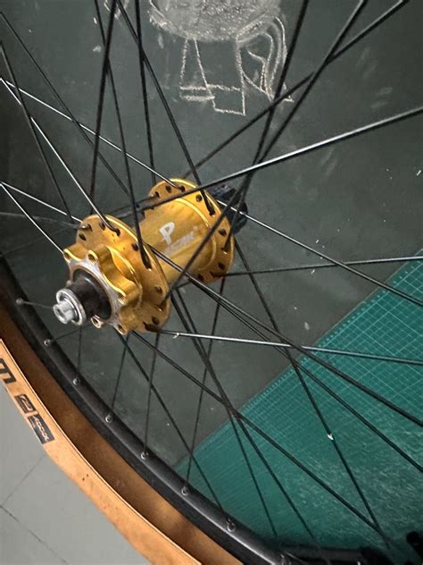 PASAK MTB Gold Hub P19 Rims Smart Sam Tyres 27.5, Sports Equipment ...