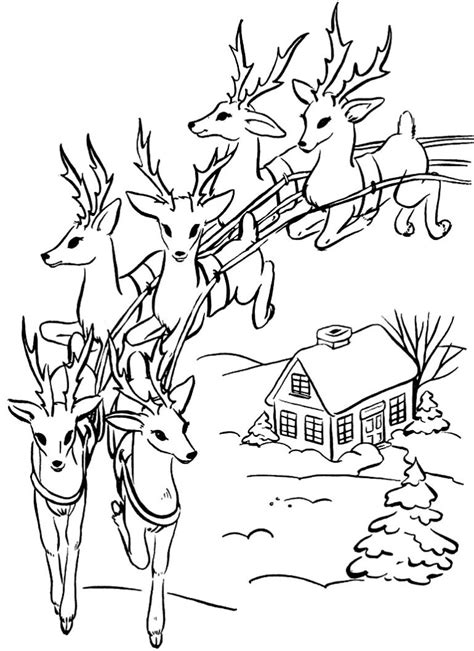 50+ Desenhos de Renas de Natal para colorir - Pop Lembrancinhas