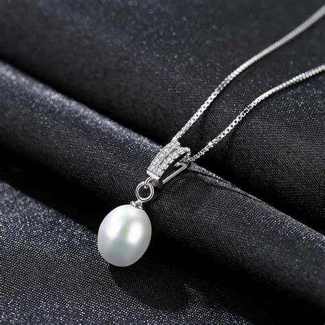 Сребърно колие с перла "Благодат" – Silenti Jewelry