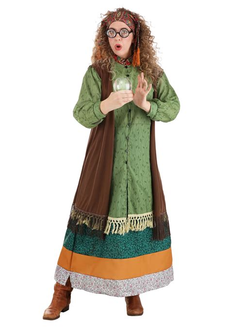 Women's Plus Size Deluxe Harry Potter Professor Trelawney Costume ...