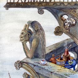 Иллюстрация химера в стиле классика | Illustrators.ru