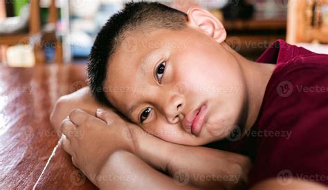 Sad Black Child Face