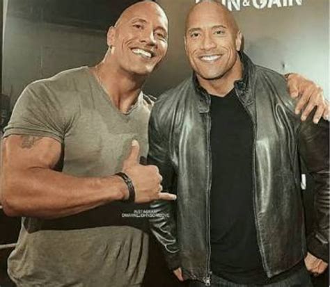 The Rock E Dwayne Johnson - Musculos De Dwayne Johnson Antes Depois