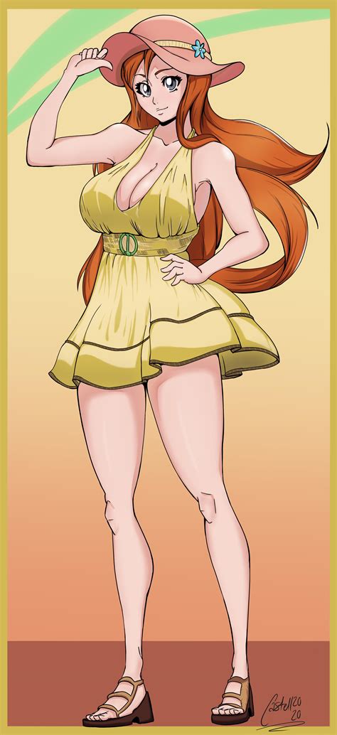 I drew Orihime! (Digital) : r/bleach