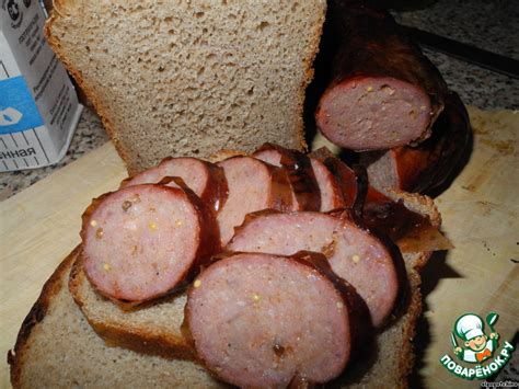 Колбаса сыро-копченая домашняя – кулинарный рецепт