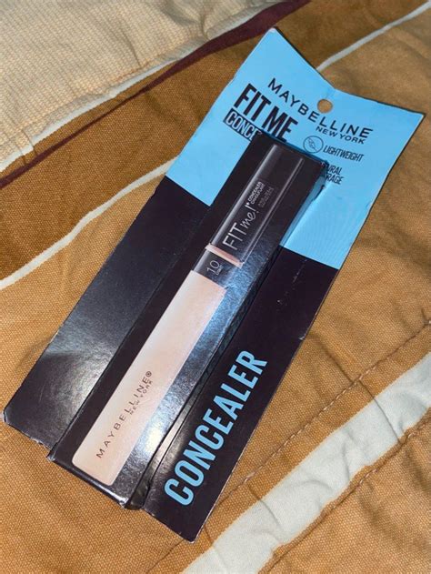 MAYBELLINE FIT ME CONCEALER (10 LIGHT) **brand new, Beauty & Personal ...