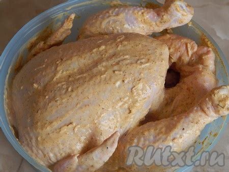 Курица, запеченная на бутылке в духовке: 9 фото в рецепте