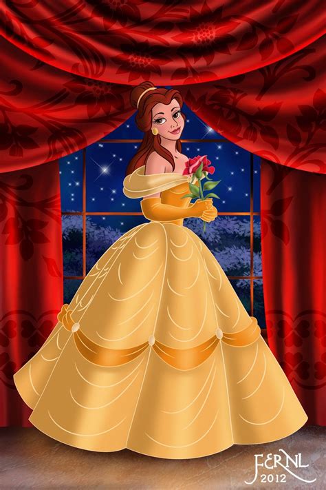 yellow belle wallpaper disney princess belle disney princess