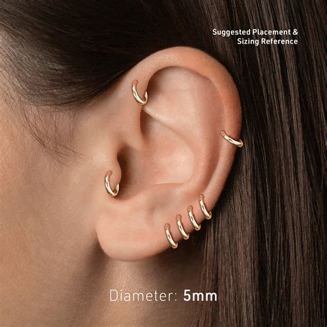 Faceted Grand Spike Hoop Earring | MARIA TASH