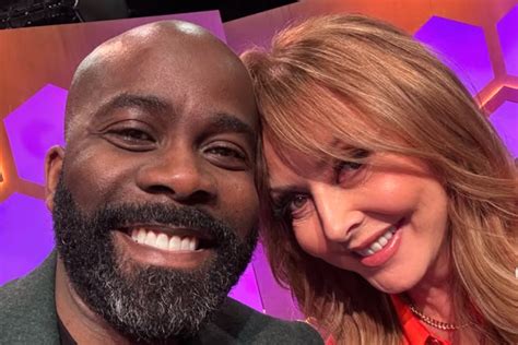 melvin odoom lands date  carol vorderman  sharing  crush