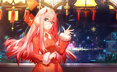 Zero Two | Рисунки девушки, Иллюстрации, Аниме арт