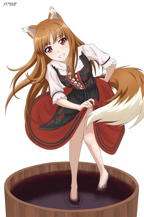 Horo (holo, хоро, холо) :: Spice and Wolf (волчица и пряности ...