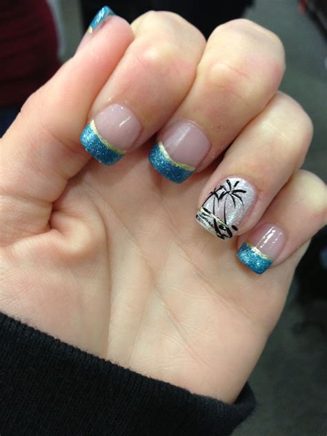 Pin by Rebekah Wood on nails | Beach nails, Beachy nails, Vacation nails